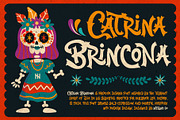 Catrina Brincona - Muertos Font, a Serif Font by Inviline.co (Thumbnail 2 of 15)