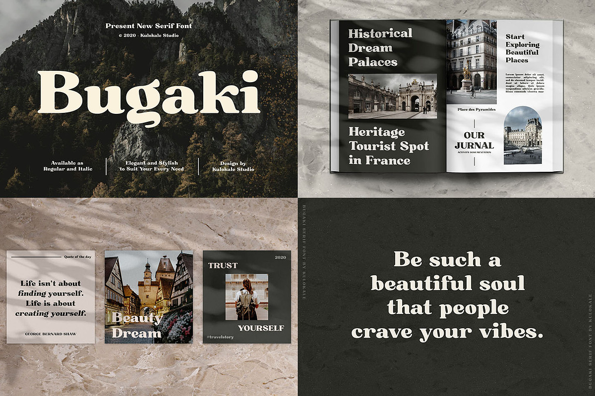 Modern Elegant Font Bundle - SALE, a Sans Serif Font by Kulokale (Photo 13 of 13)