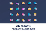 Glass style icons for UX, an Icon by SpaceNymph (Thumbnail 3 of 3)