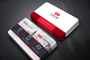Business Cards 2 in 1, a Business Card Template by Genereux Art (Thumbnail 1 of 8)