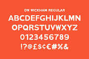 DW Wickham Vintage Font Duo, a Handwritten Font by Walker Design Co. (Thumbnail 2 of 12)