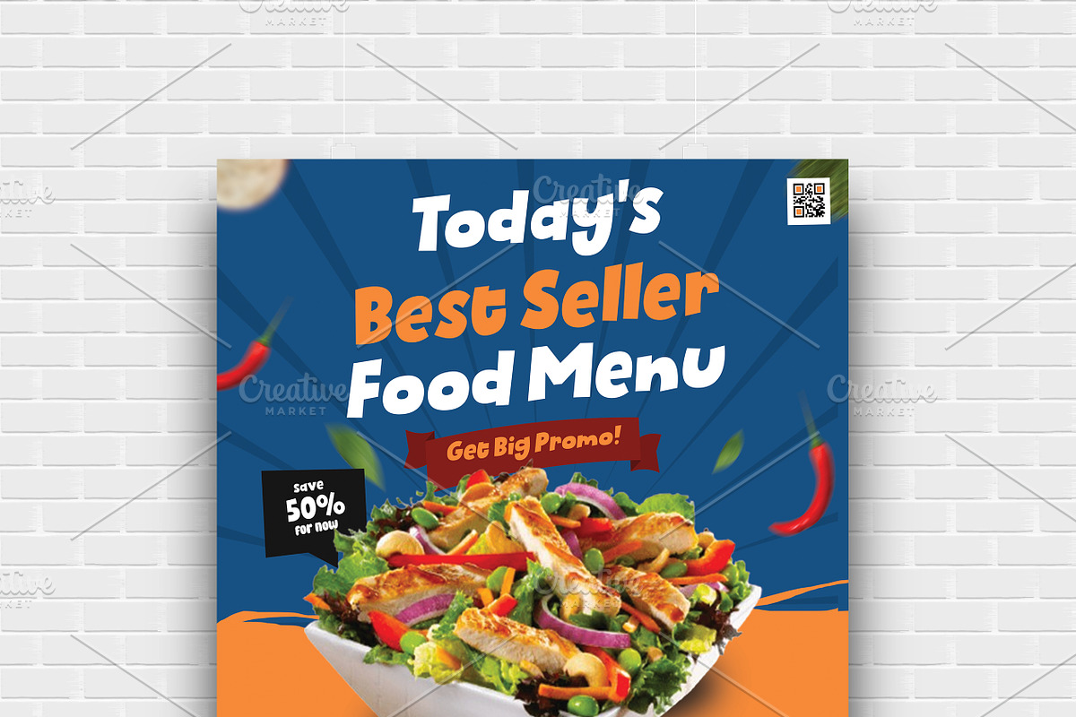 Restaurant Flyer, a Flyer Template by GreenPixi (Photo 3 of 4)
