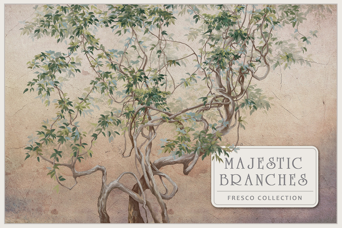 Fresco collectionMajestic Branches, a Wallpaper Graphic by Natalia0307 (Photo 1 of 14)
