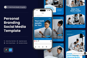 Brivio - Personal Branding, a Social Media Template by SLAB! Design