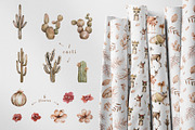 Cute Llama & Guanaco Watercolor Set, an Animal Illustration by Ann Art Houze (Thumbnail 7 of 10)
