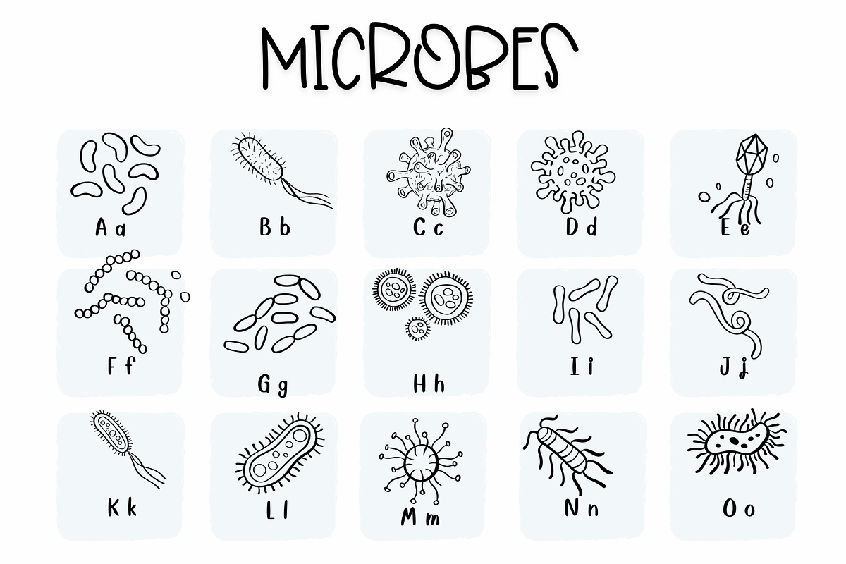 Microbes | Symbols Fonts preview 2
