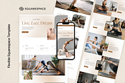 Squarespace Template: LiveLove, a Squarespace Template by Applet Studio (Thumbnail 1 of 6)
