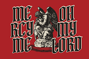Mythic Griffin | Blackletter Font, a Blackletter Font by Denustudios (Thumbnail 2 of 12)