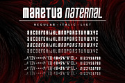 MaretuaNaternal, a Sans Serif Font by Auliacreative (Thumbnail 1 of 5)
