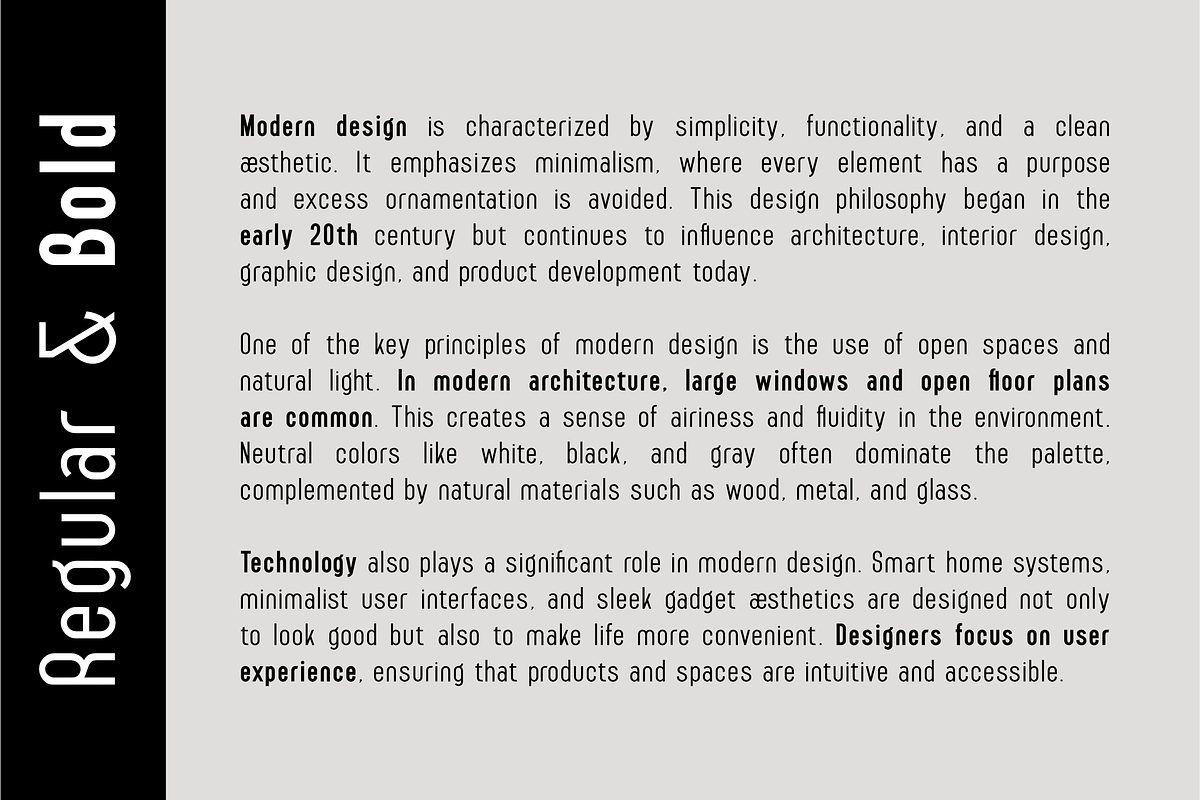 Borela -  A Modern Sans Serif, a Font by zamjumps (Photo 9 of 12)