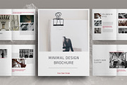 Minimal Lifestyle Brochure Template, a Brochure Template by Boris Cupac (Thumbnail 1 of 7)
