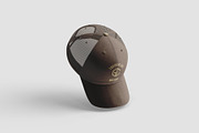 Trucker Hat Mockups, a Hat Mockup by graphiccrew (Thumbnail 2 of 11)