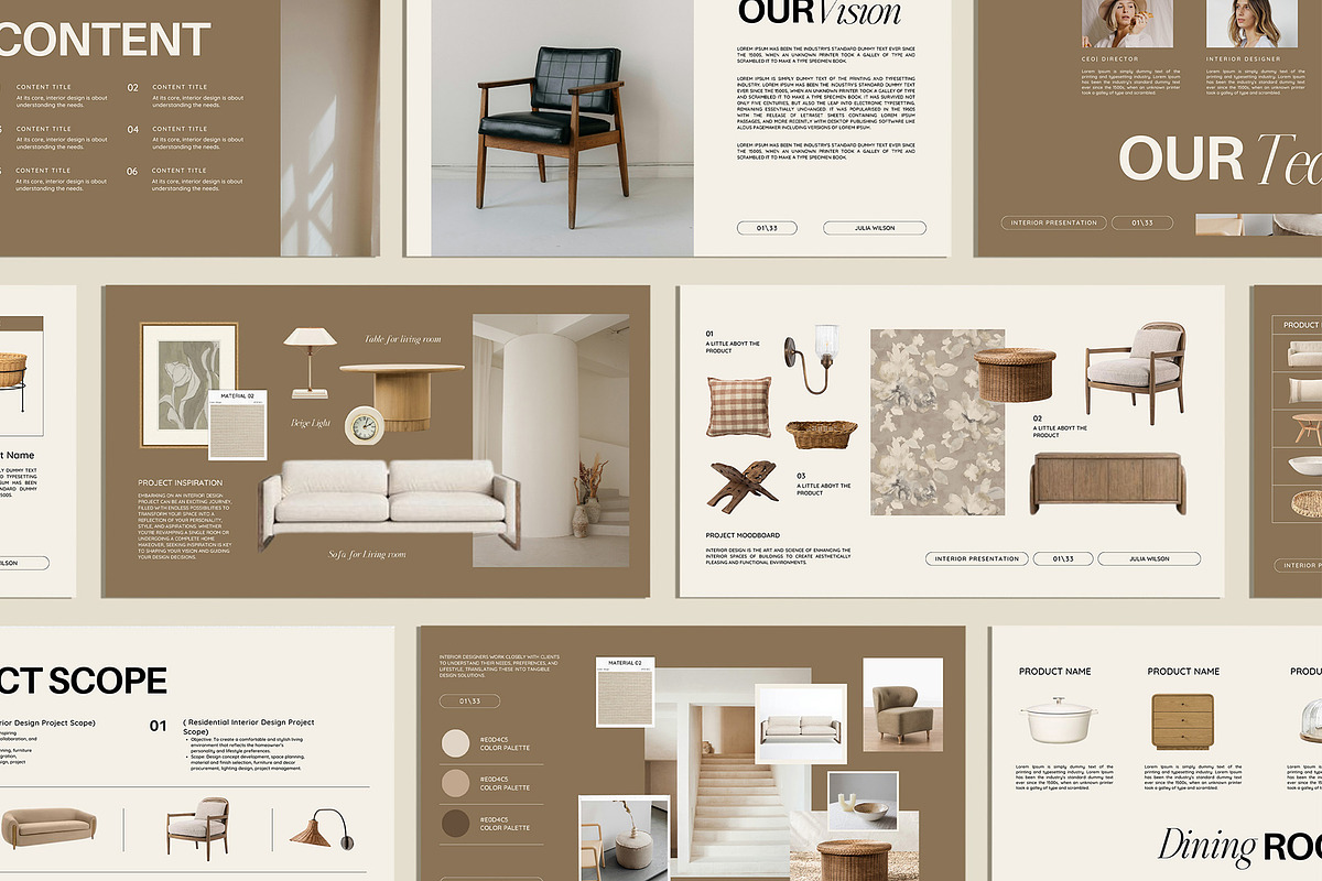Wellness Coach Ebook Canva Template, a Presentation Template by Amaré Creative (Photo 4 of 6)
