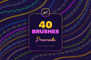 Embroidery Stitches Procreate Brush, a Brush Add-On by Andrew Skoch Design (Thumbnail 8 of 8)