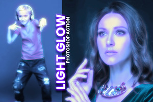 Light Glow Photoshop Action