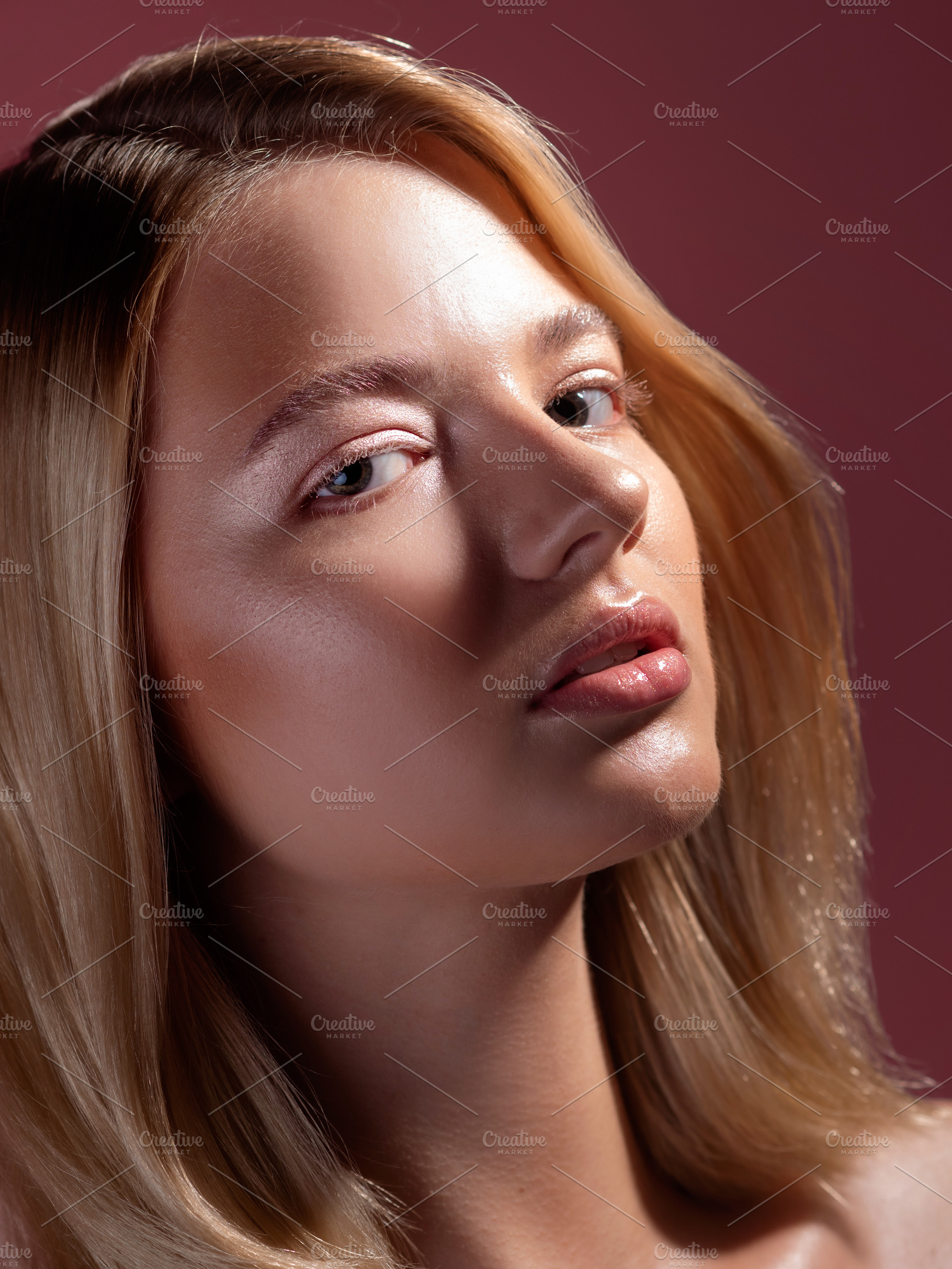 Close-up portrait of a young beauti, a Person Photo by Photos for every occasion