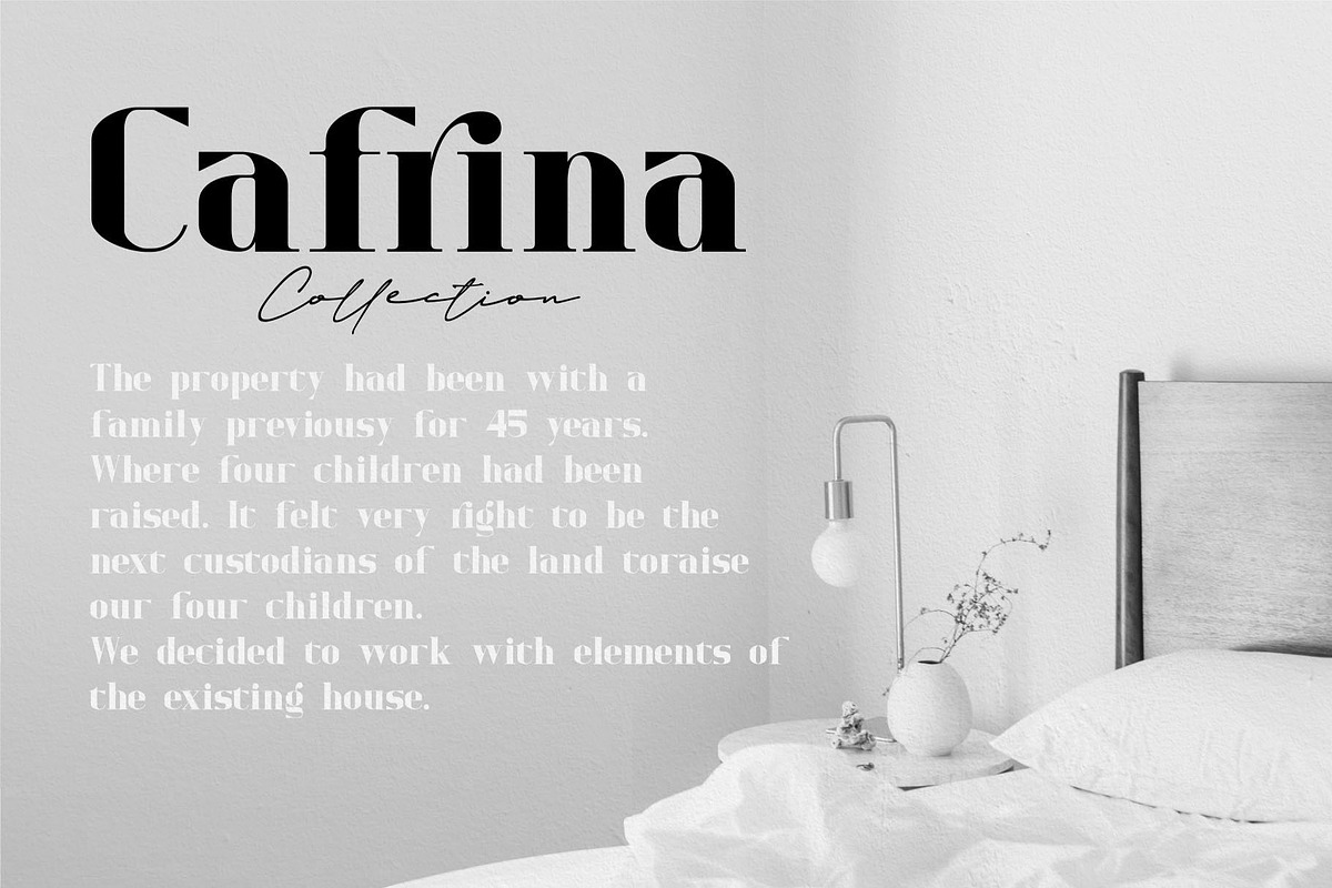 Refita. Modern Serif Font preview 7