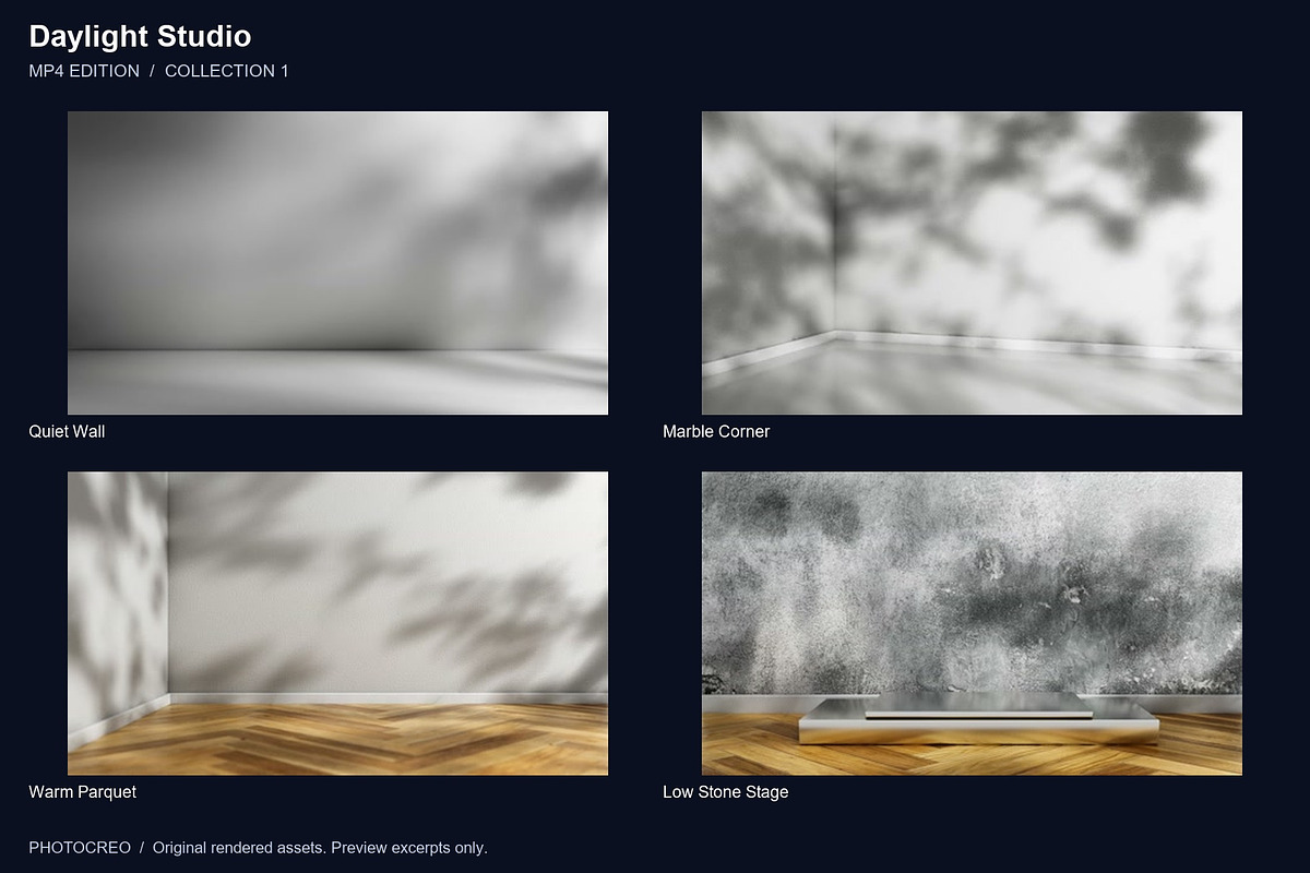 Daylight Studio - 10 4K Loops, a Background Graphic by Photocreo Michal Bednarek (Photo 2 of 6)