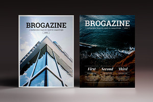 Brogazine Indesign Template