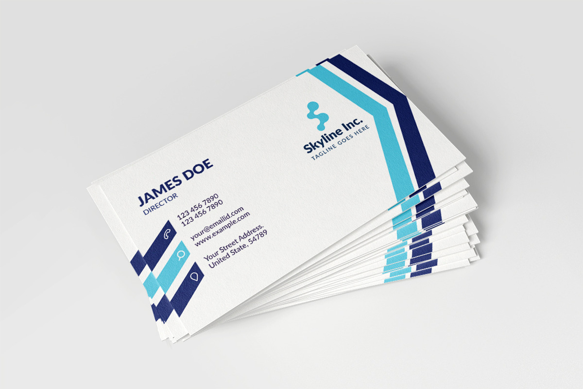 Modern Business Card Template, a Business Card Template by BdThemes (Photo 3 of 3)