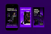 Gaming Instagram Template, a Social Media Template by graphicook (Thumbnail 3 of 3)
