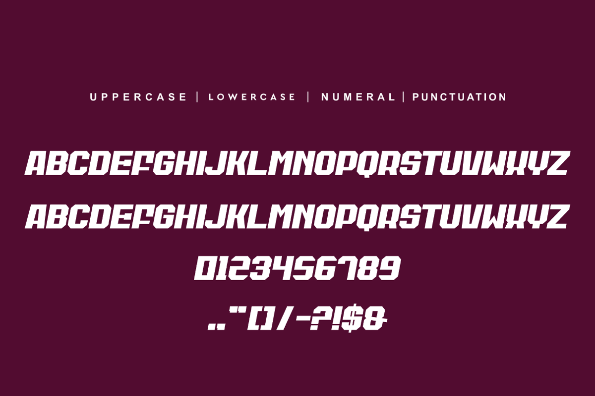 Mumed Ramiker, a Sans Serif Font by alon kelakon (Photo 4 of 4)