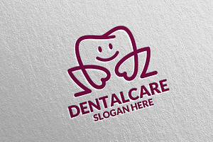 Dental Logo, Dentist Stomatology 33