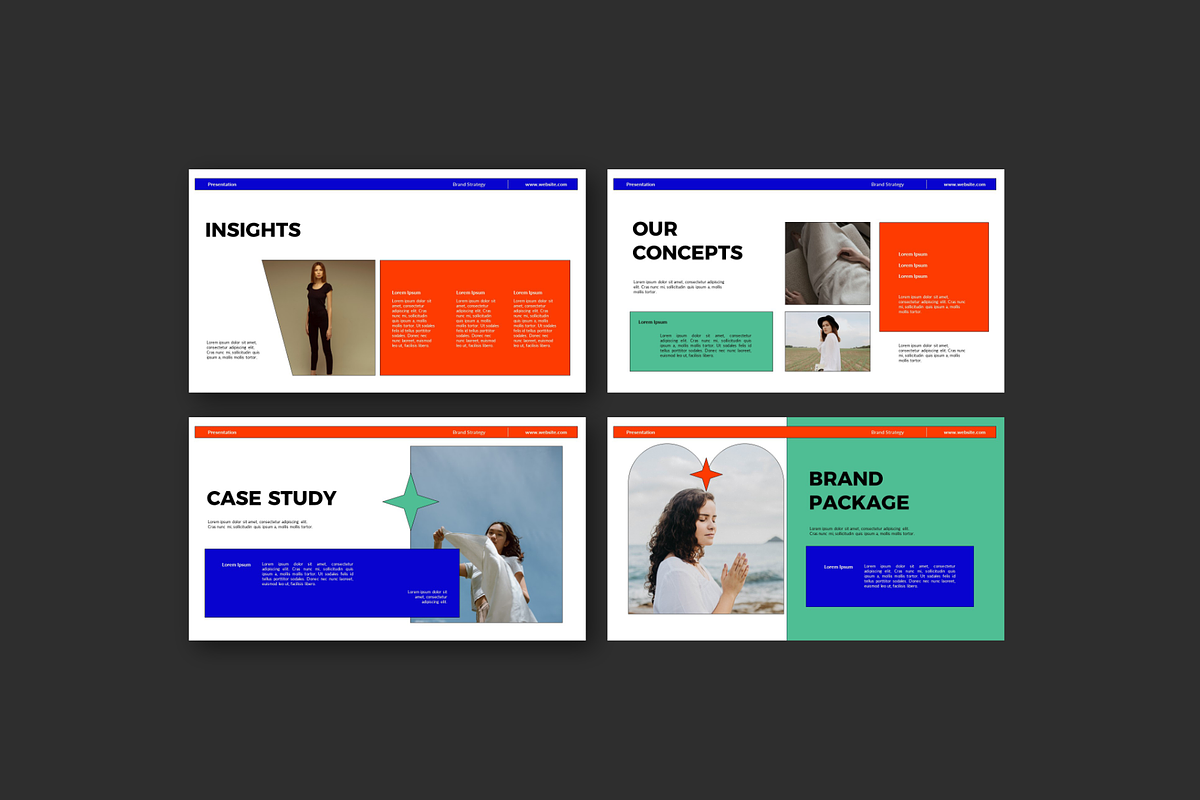 Brand Strategy Powerpoint, a Presentation Template by Spesifikstd