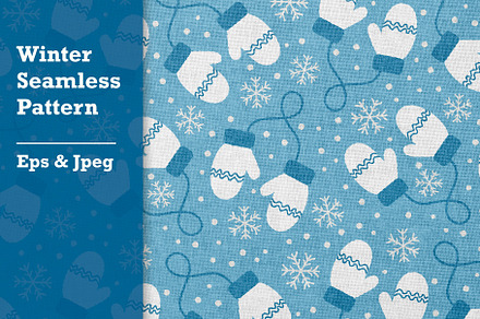 Winter Seamless Pattern