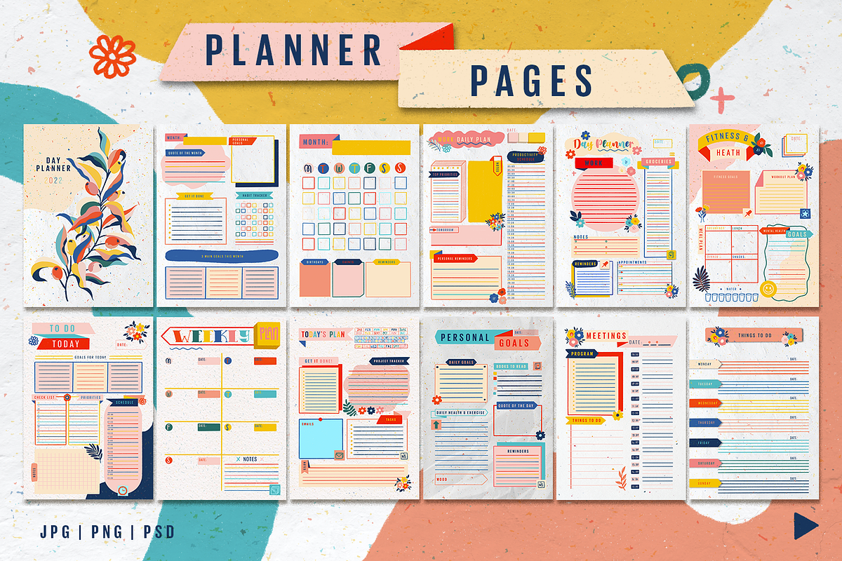 Fun Planner Builder Kit | Customisable