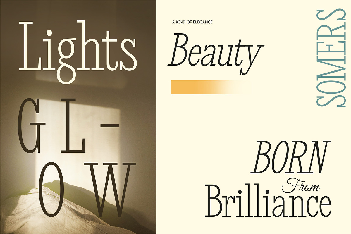 CS Somers – Condensed Font, a Serif Font by Craft Supply Co. (Photo 3 of 8)
