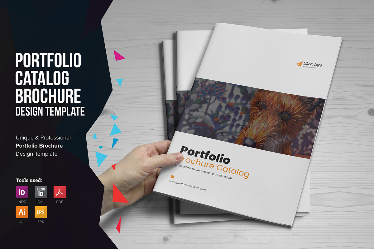 Portfolio Brochure Design v1, a Brochure Template by Miyaji75 (Photo 1 of 18)