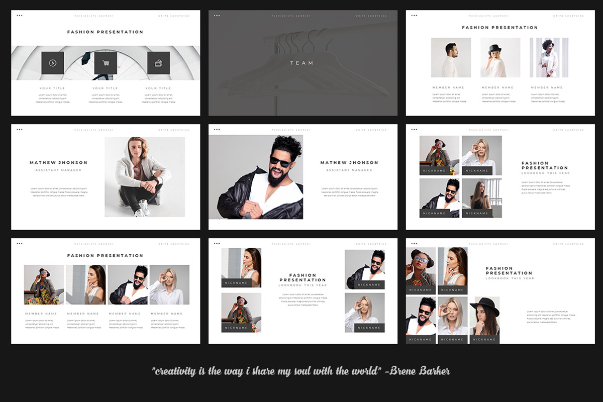 Fashionista - Fashion Keynote, a Presentation Template by desvibes (Photo 4 of 11)