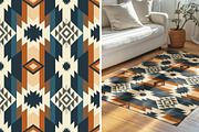 Colorful Beige Southwestern Pattern, a Pattern Graphic by PPEthnicDecorPattern (Thumbnail 4 of 10)