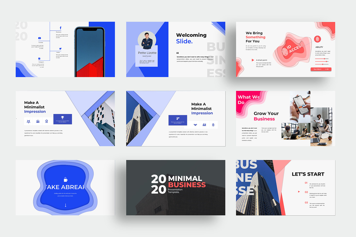 2020 Minimal Business Keynote, a Presentation Template by Visualin.std (Photo 8 of 9)