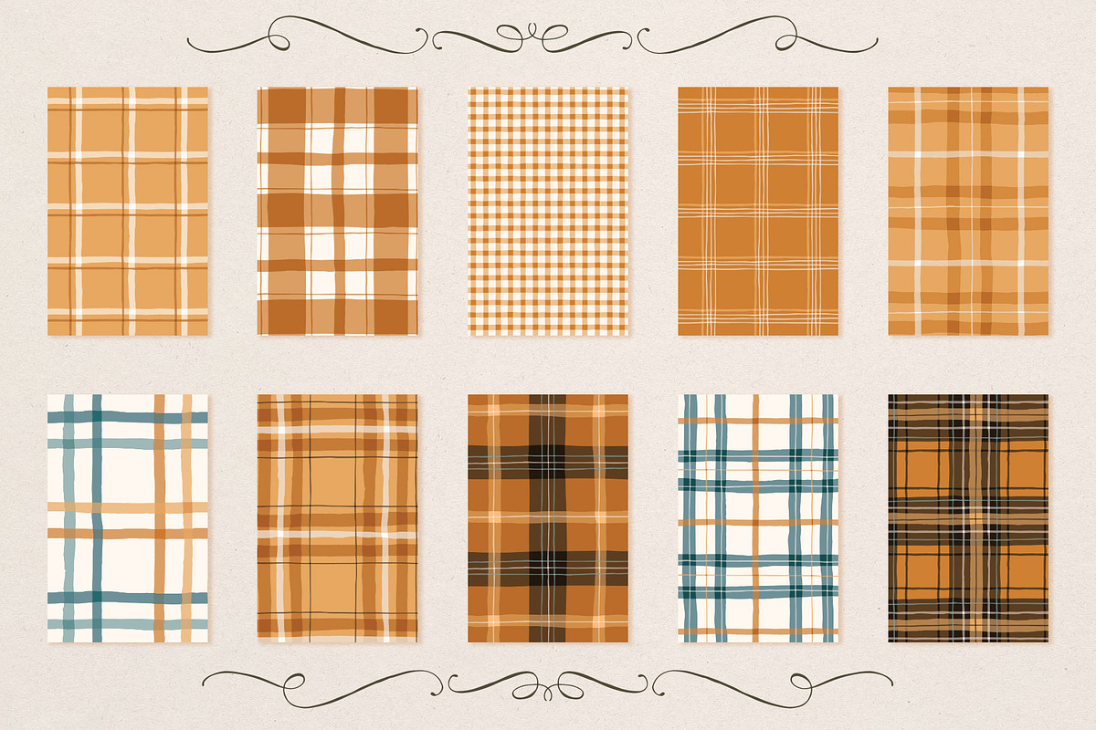 Christmas Plaid Patterns, a Pattern Graphic by PATTERNS etc. (Photo 14 of 16)