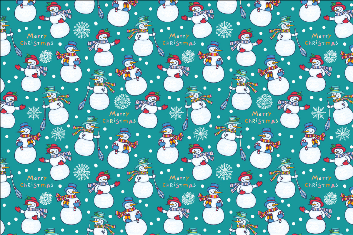 12 Christmas patterns, a Pattern Graphic by natsa (Photo 4 of 6)