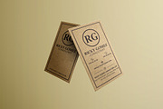 Kraft Paper Minimal Business Card, a Business Card Template by Marvel (Thumbnail 1 of 4)