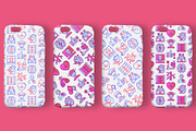 Heart Attack Patterns Collection, a Pattern Graphic by Alex Blogoodf (Thumbnail 2 of 9)