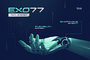 Space Gome - Futuristic Display Font, a Serif Font by Koplexs Studio (Thumbnail 2 of 10)