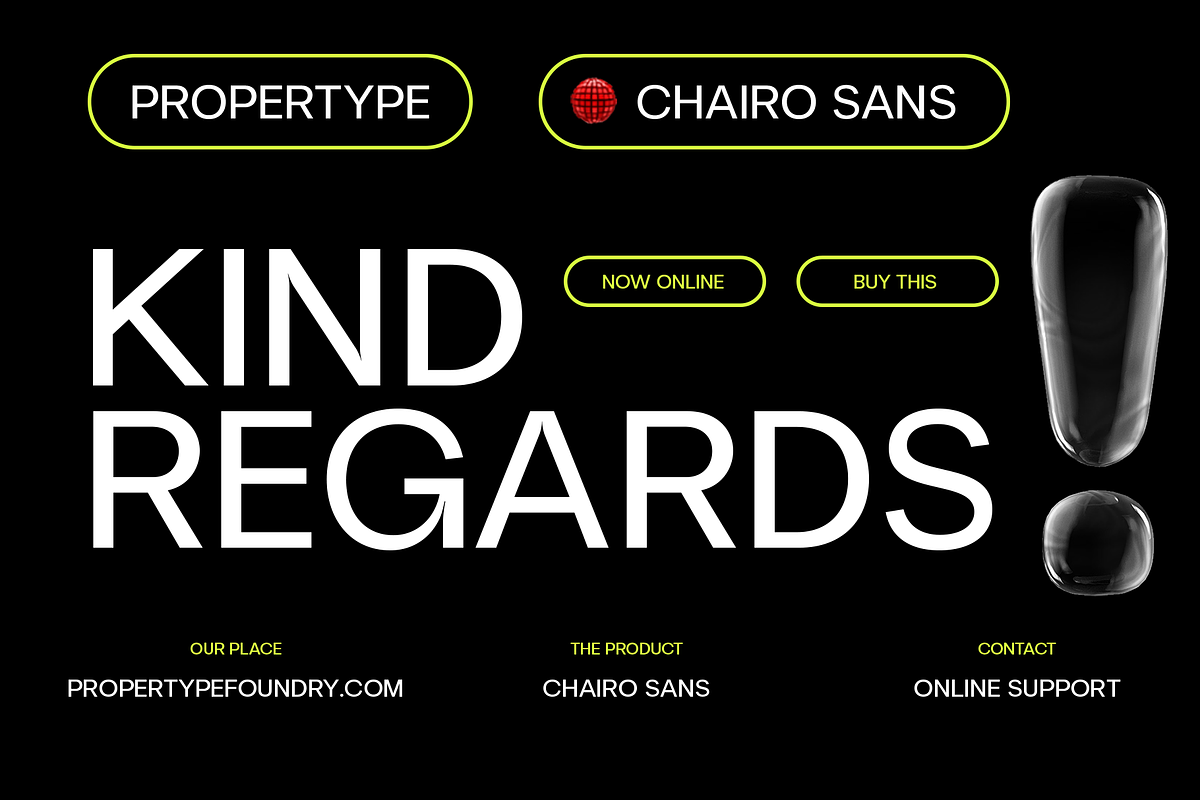 ChairoSans, a Sans Serif Font by Propertype (Photo 14 of 14)