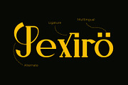 Corvinora - Serif Typeface Font, a Serif Font by Rishsketch (Thumbnail 7 of 15)