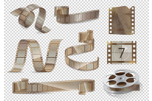 Cinema movie and photography 35 mm, a Technology Illustration by robuart