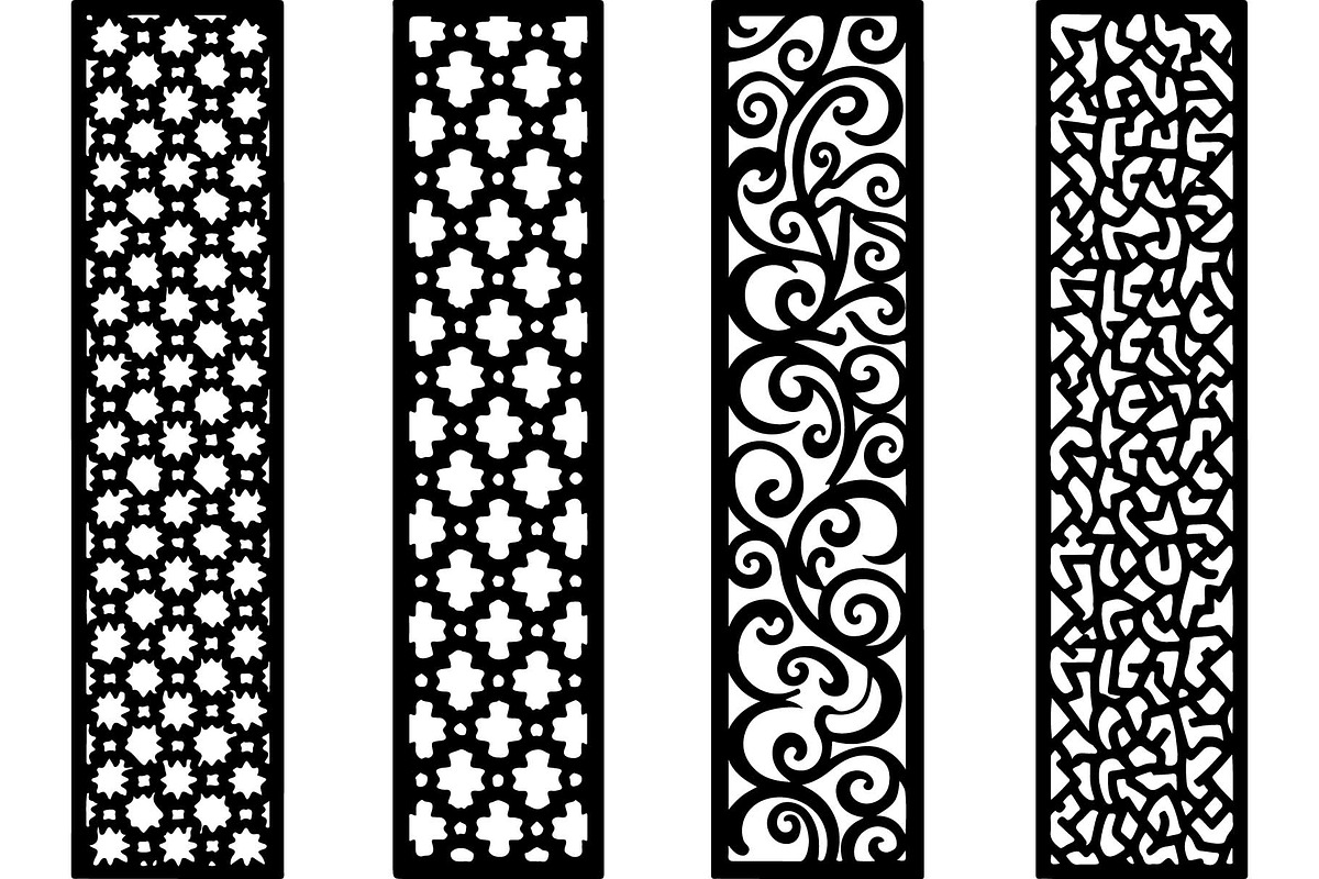 Geometric laser cut Set, an Object Graphic by jahid234 (Photo 2 of 5)