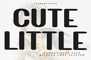 Cute Little, a Script Font by FreshTypeINK (Thumbnail 1 of 8)