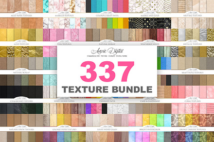 New 337 Texture Bundle, a Texture Graphic by Avenie Digital