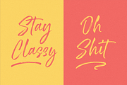 Royalty Handbrush Font, a Script Font by RedyStudio (Thumbnail 11 of 12)