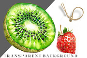 Watercolor Fruit Clip Art, an Illustration by DreamCafeArt (Thumbnail 8 of 8)