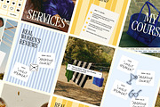Instagram Templates - Canva, a Social Media Template by Of July Studio (Thumbnail 7 of 8)
