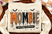Mombie Funny Halloween Mom Spooky, a Seasonal Illustration by Canvas Craft (Thumbnail 4 of 6)